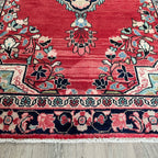 Old Persian Mashhad Rug c. 1970
