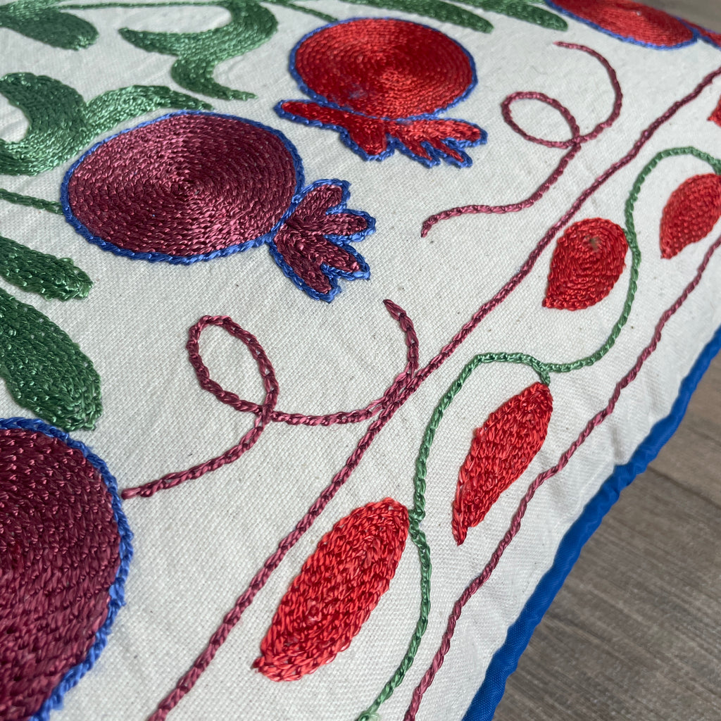 Uzbek Suzani Cushion Cover