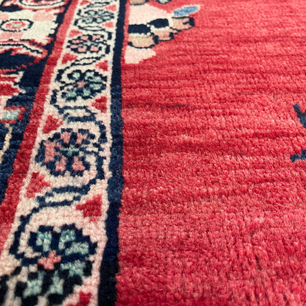 Old Persian Mashhad Rug c. 1970