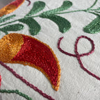 Uzbek Suzani Cushion Cover