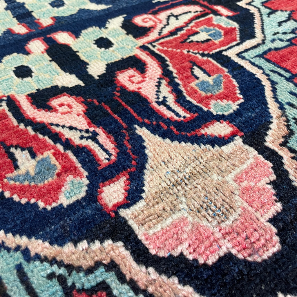 Old Persian Mashhad Rug c. 1970