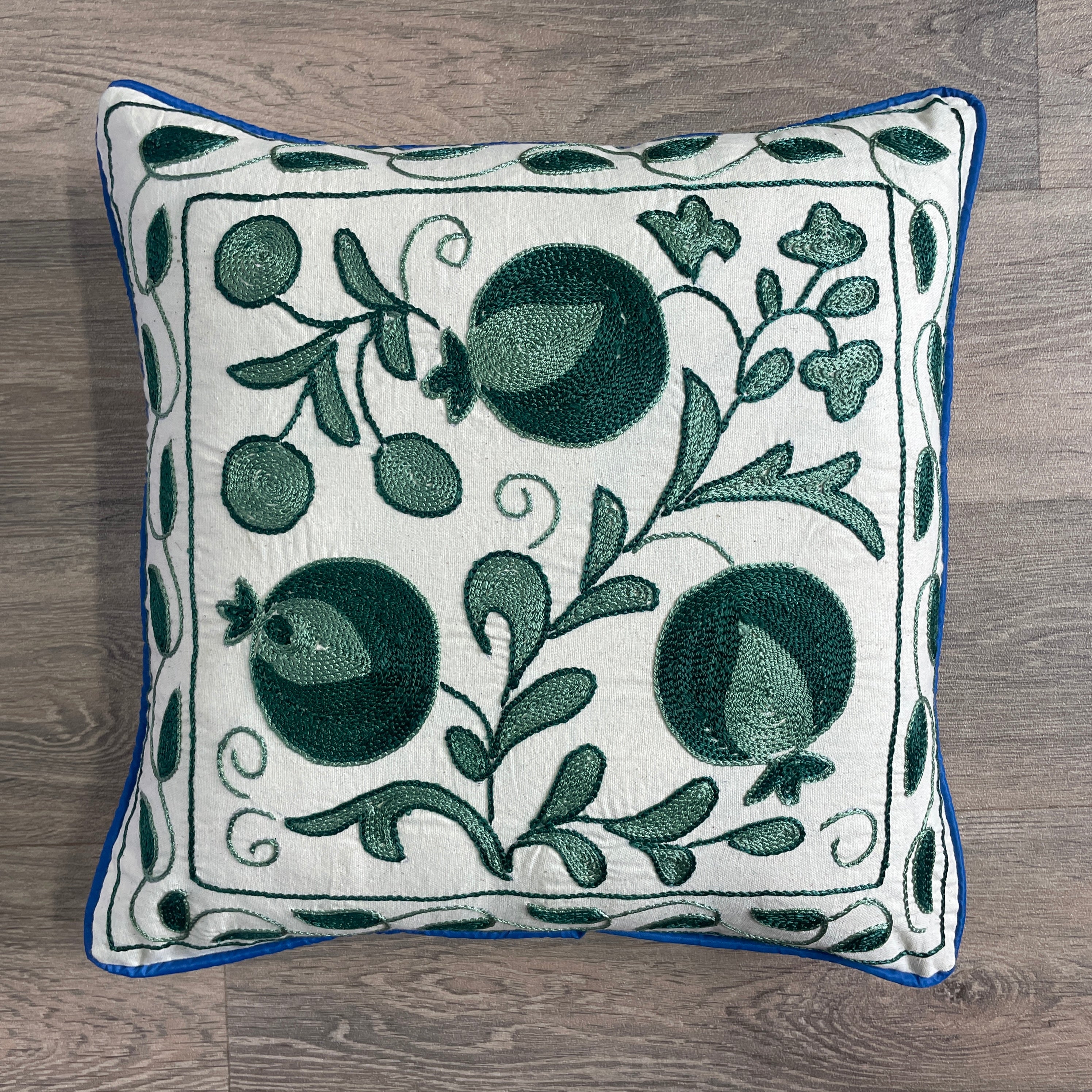 Uzbek Suzani Cushion Cover