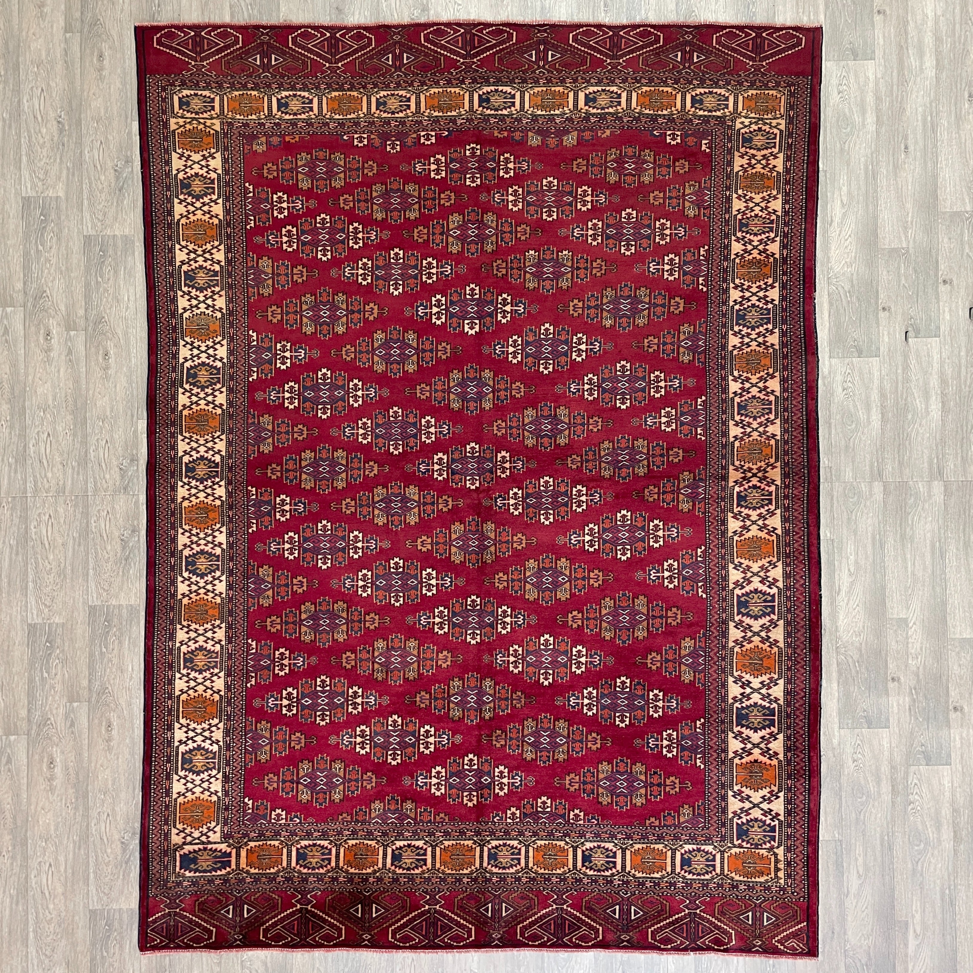 Old Turkmen Yomut Rug c.1970