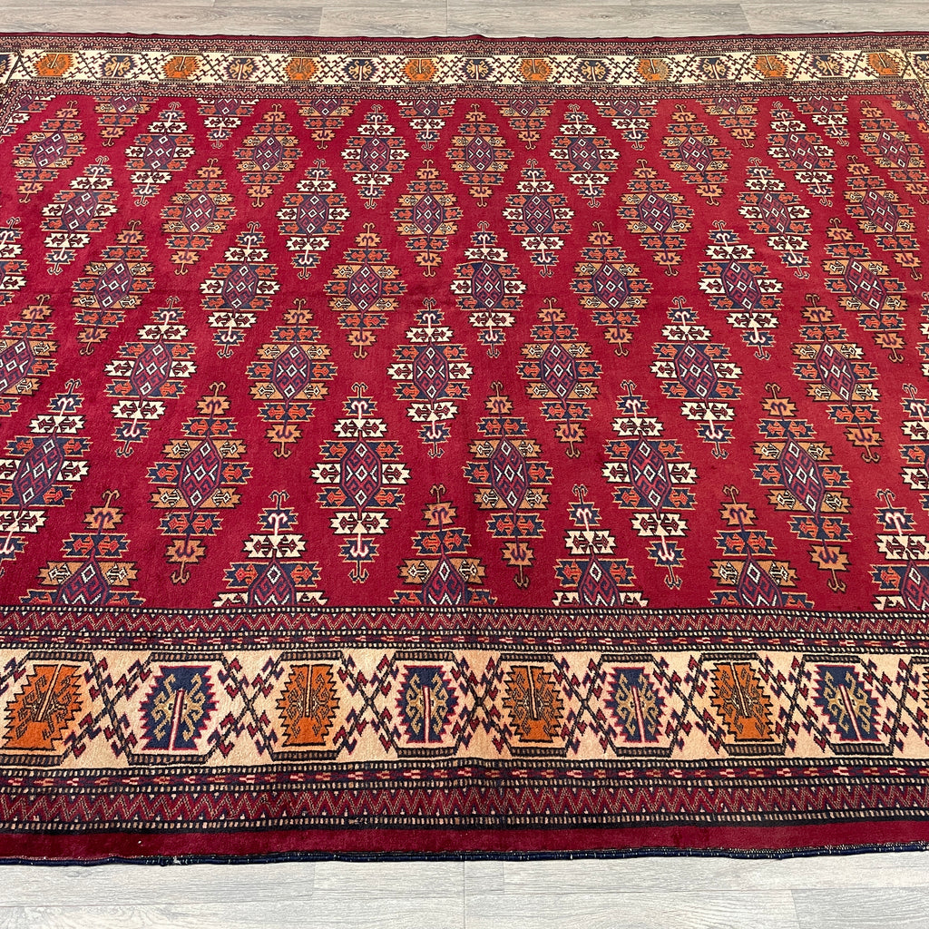 Old Turkmen Yomut Rug c.1970