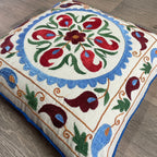 Uzbek Suzani Cushion Cover