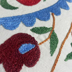 Uzbek Suzani Cushion Cover