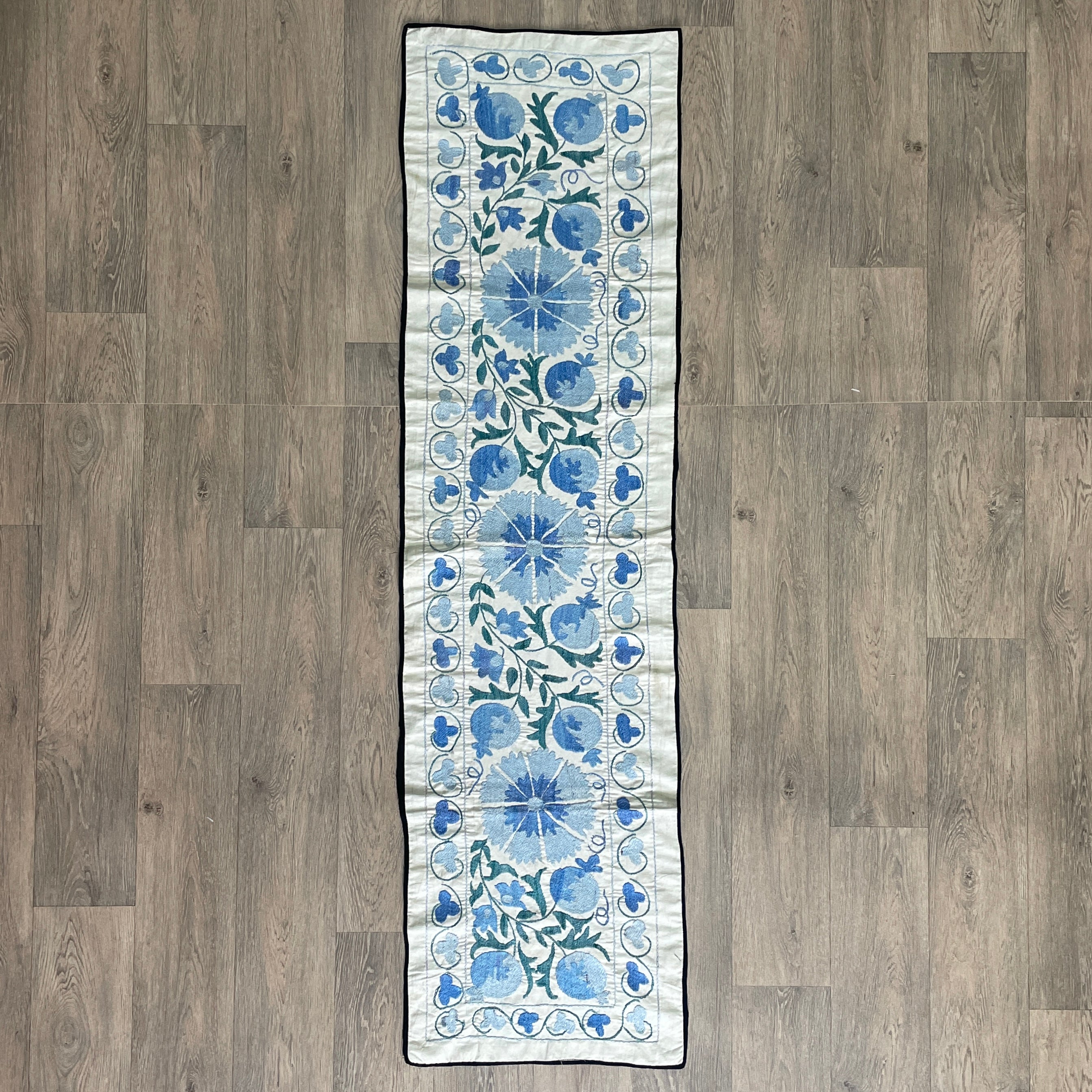 Uzbek Suzani Table Throw
