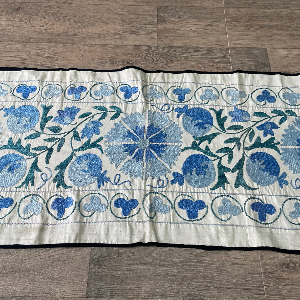 Uzbek Suzani Table Throw