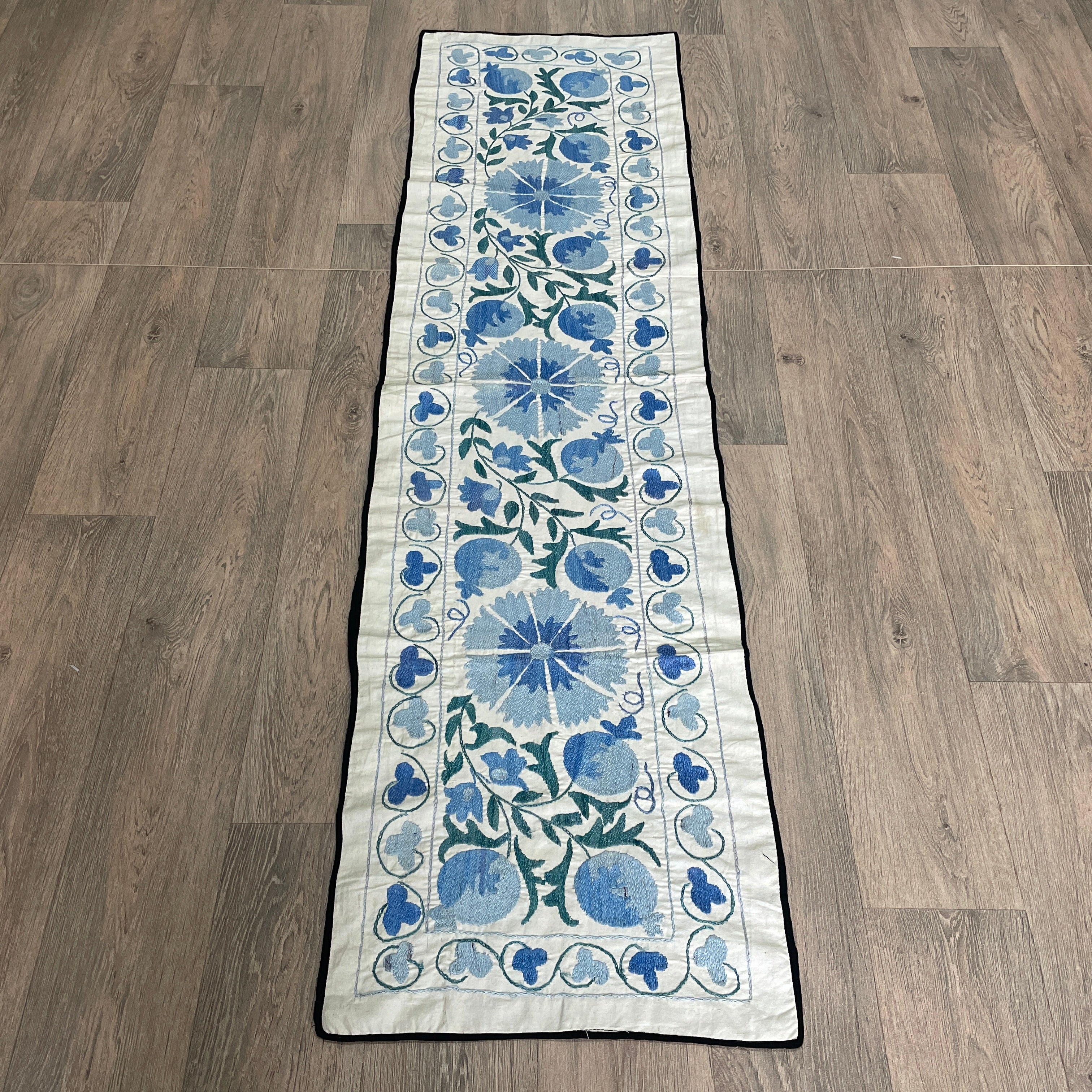 Uzbek Suzani Table Throw