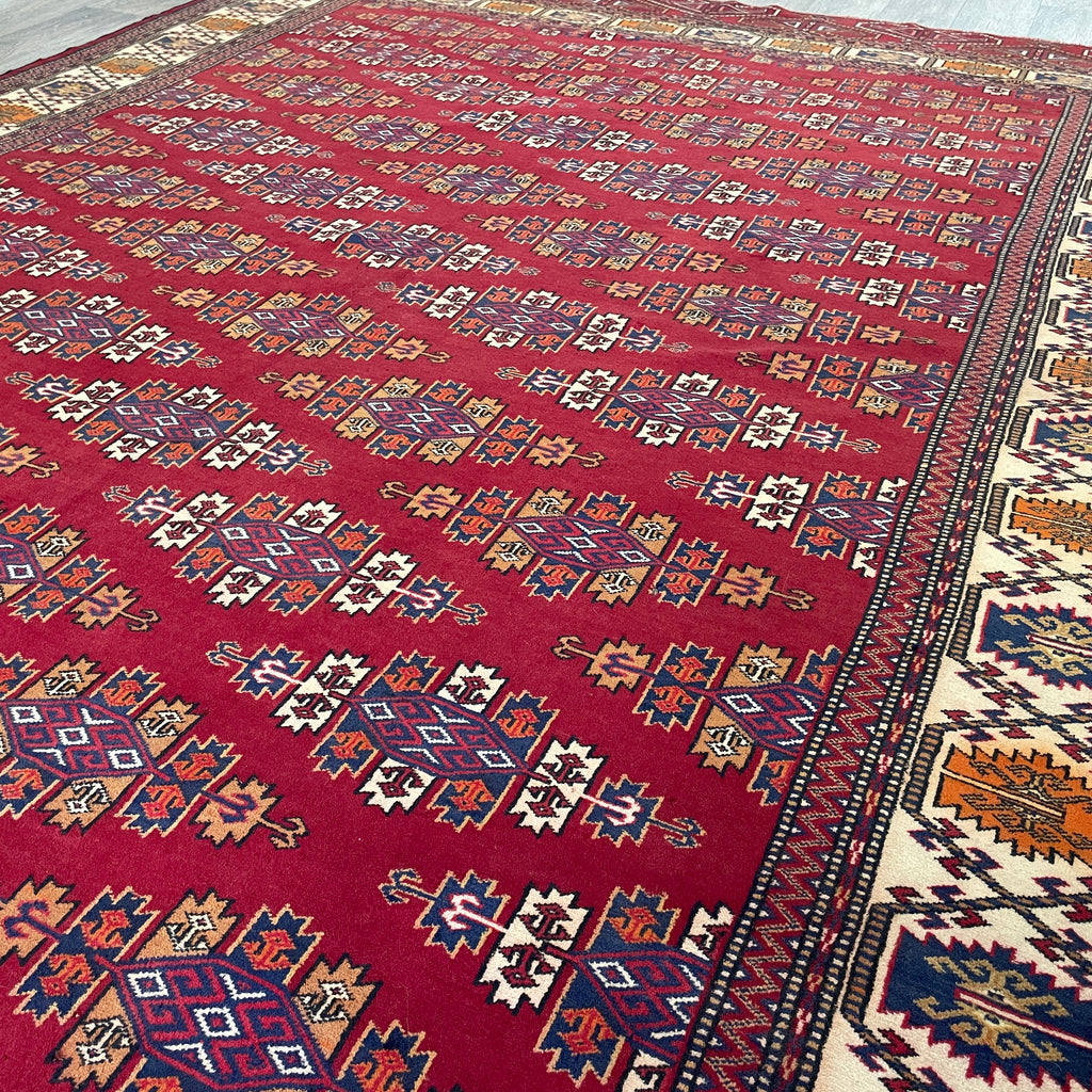 Old Turkmen Yomut Rug c.1970