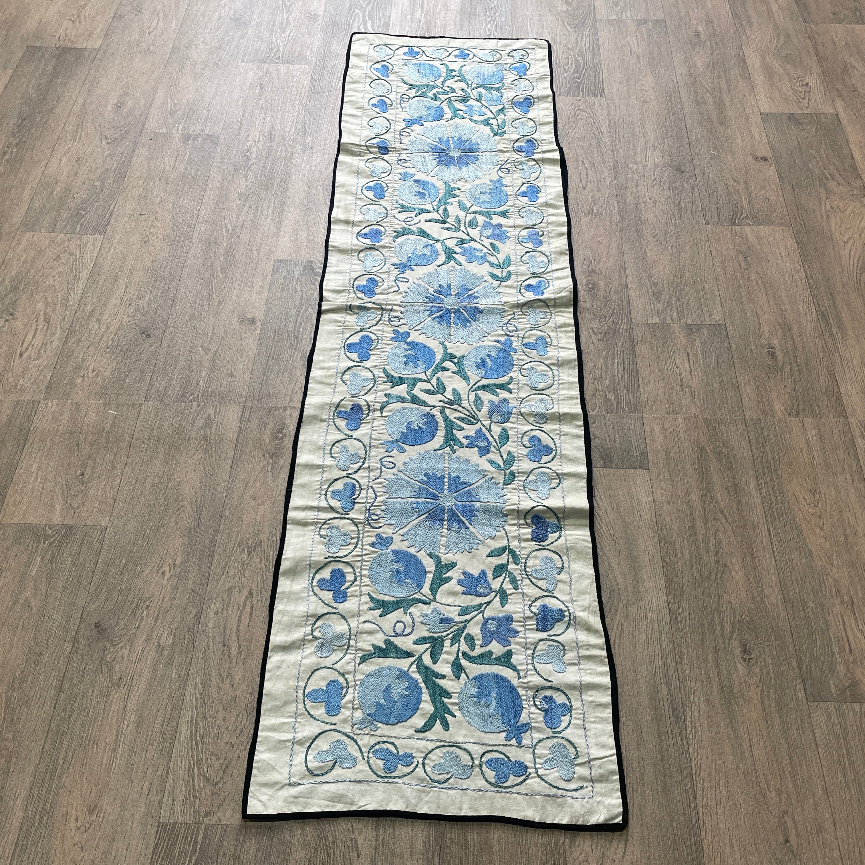 Uzbek Suzani Table Throw