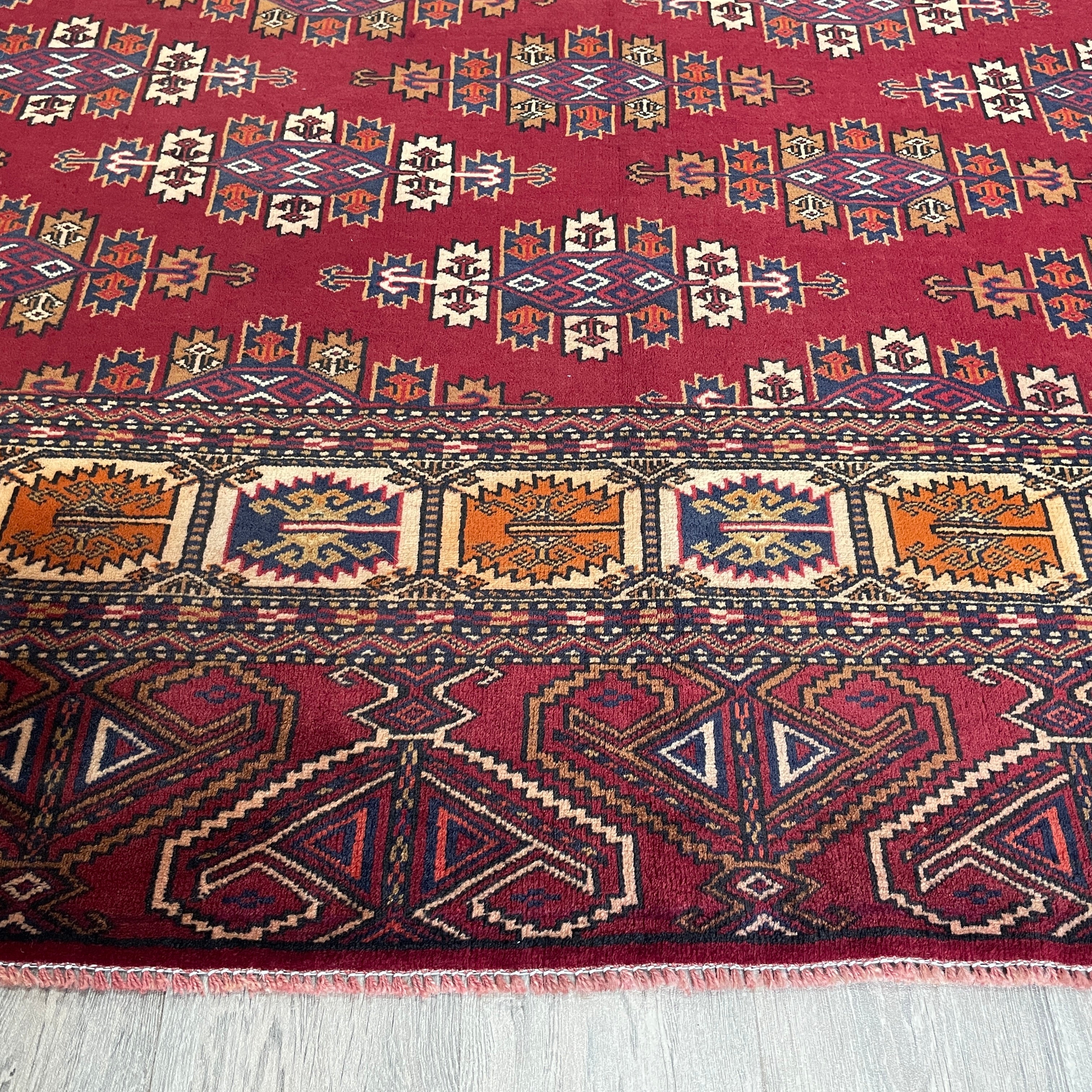 Old Turkmen Yomut Rug c.1970
