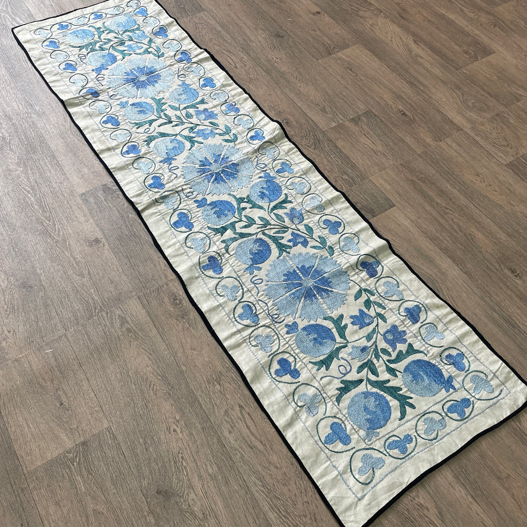 Uzbek Suzani Table Throw