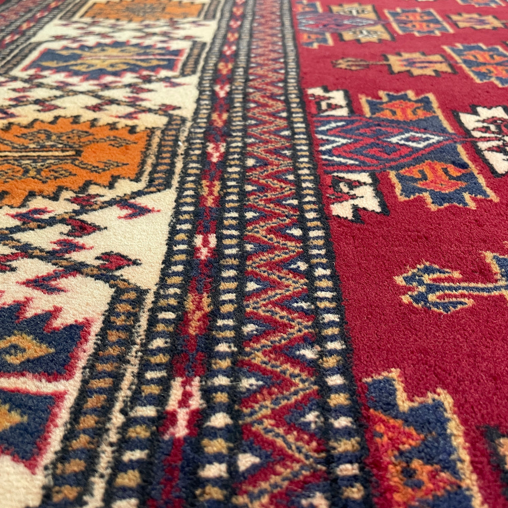 Old Turkmen Yomut Rug c.1970