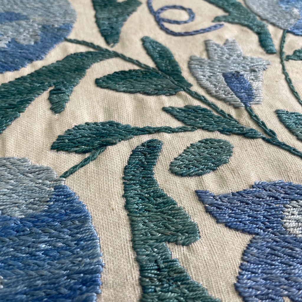 Uzbek Suzani Table Throw