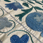 Uzbek Suzani Table Throw