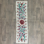 Uzbek Suzani Table Runner