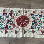 Uzbek Suzani Table Runner