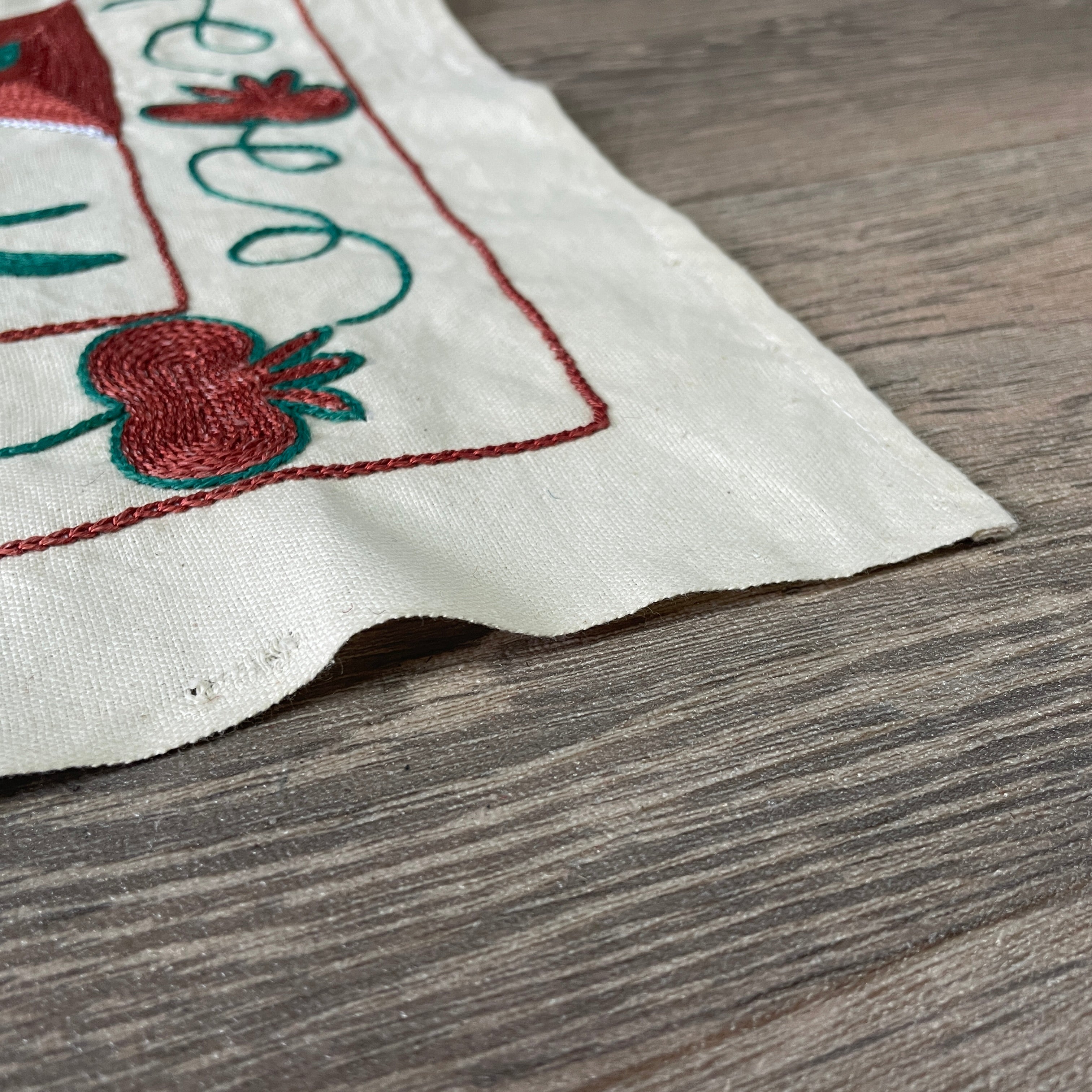 Uzbek Suzani Table Runner