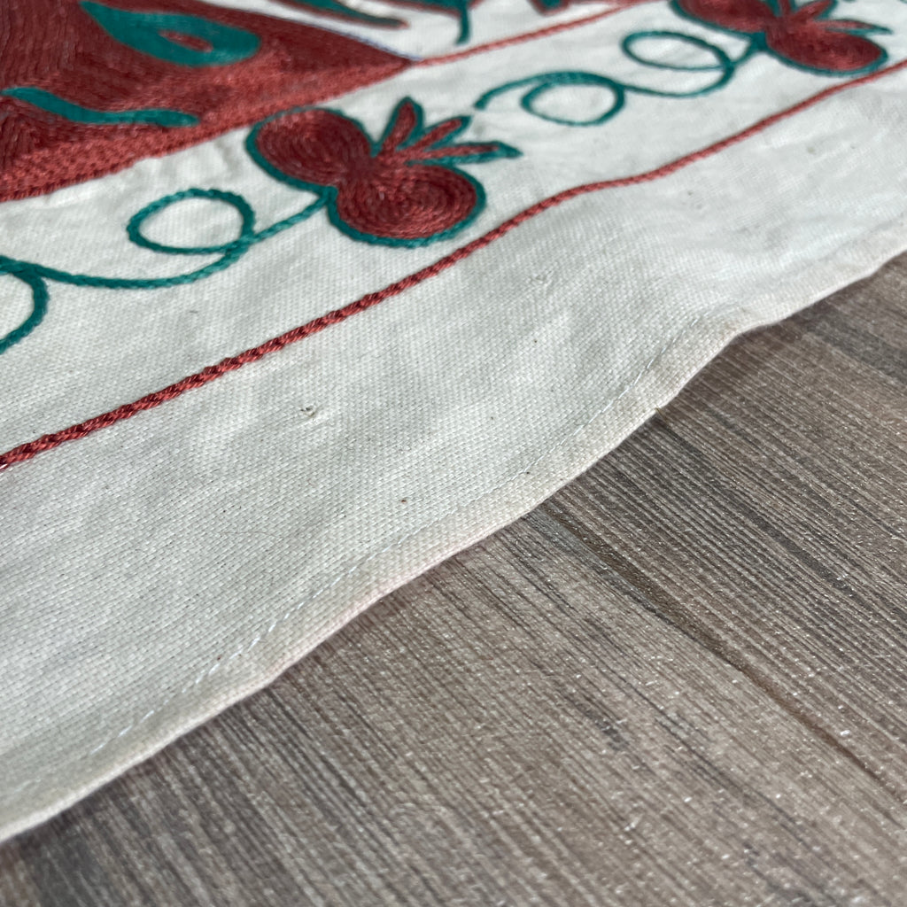 Uzbek Suzani Table Runner