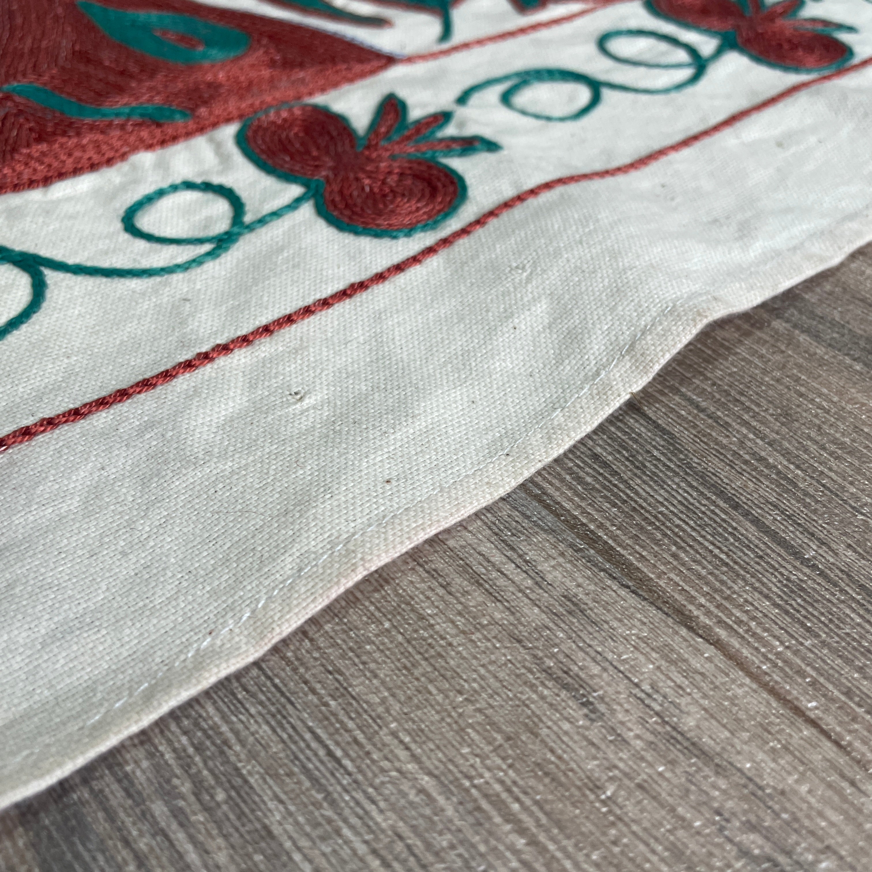 Uzbek Suzani Table Runner