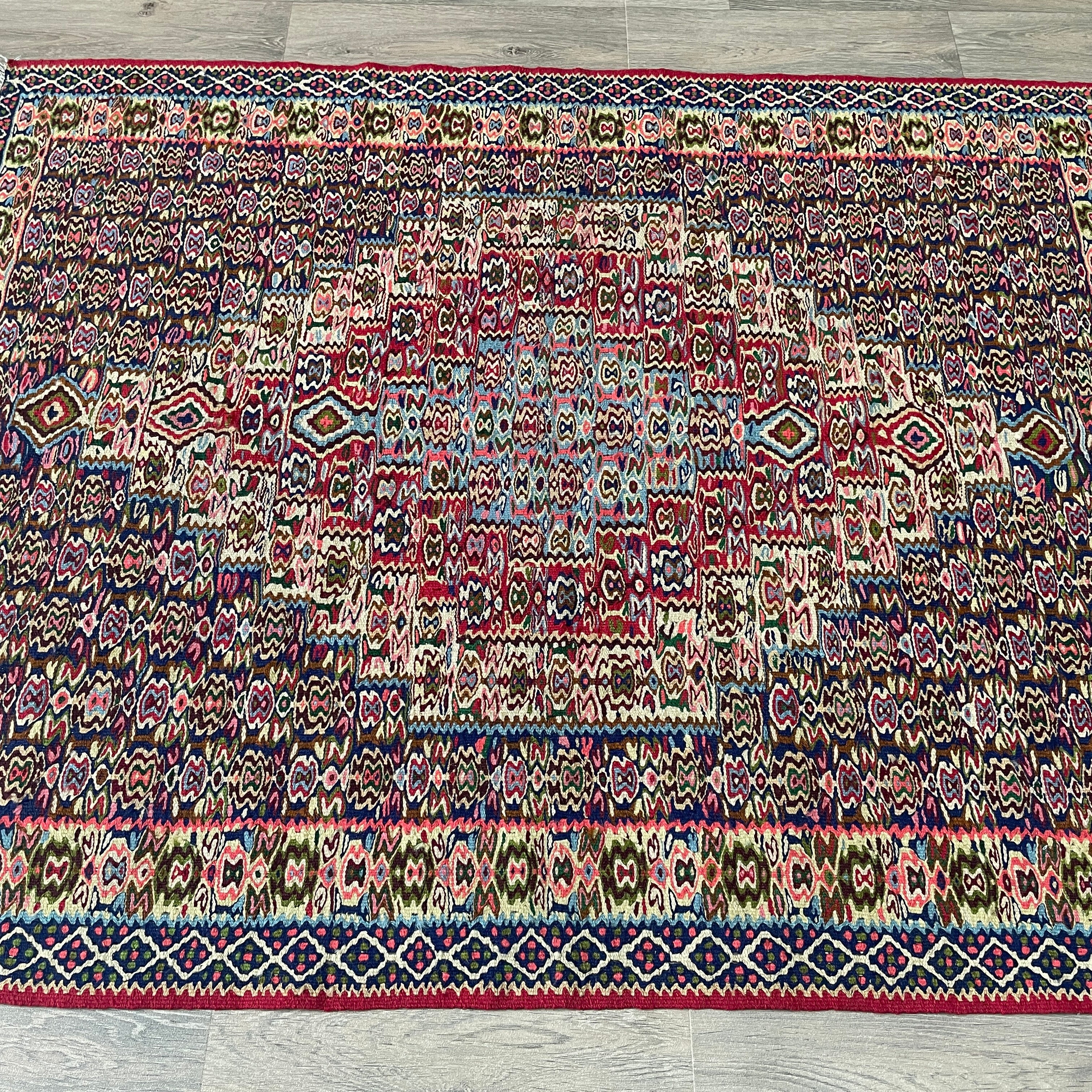 Persian Senneh Kilim Rug