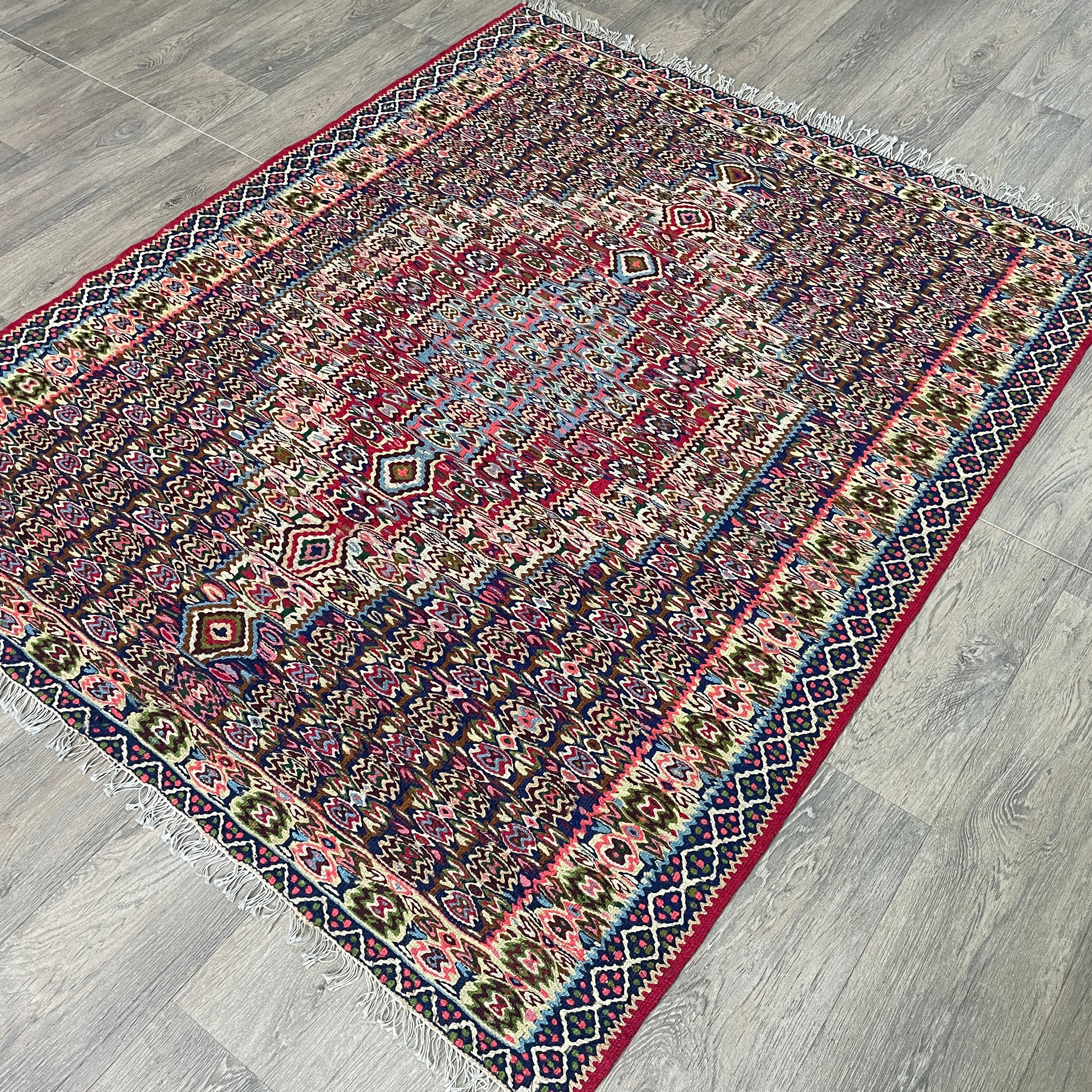Persian Senneh Kilim Rug