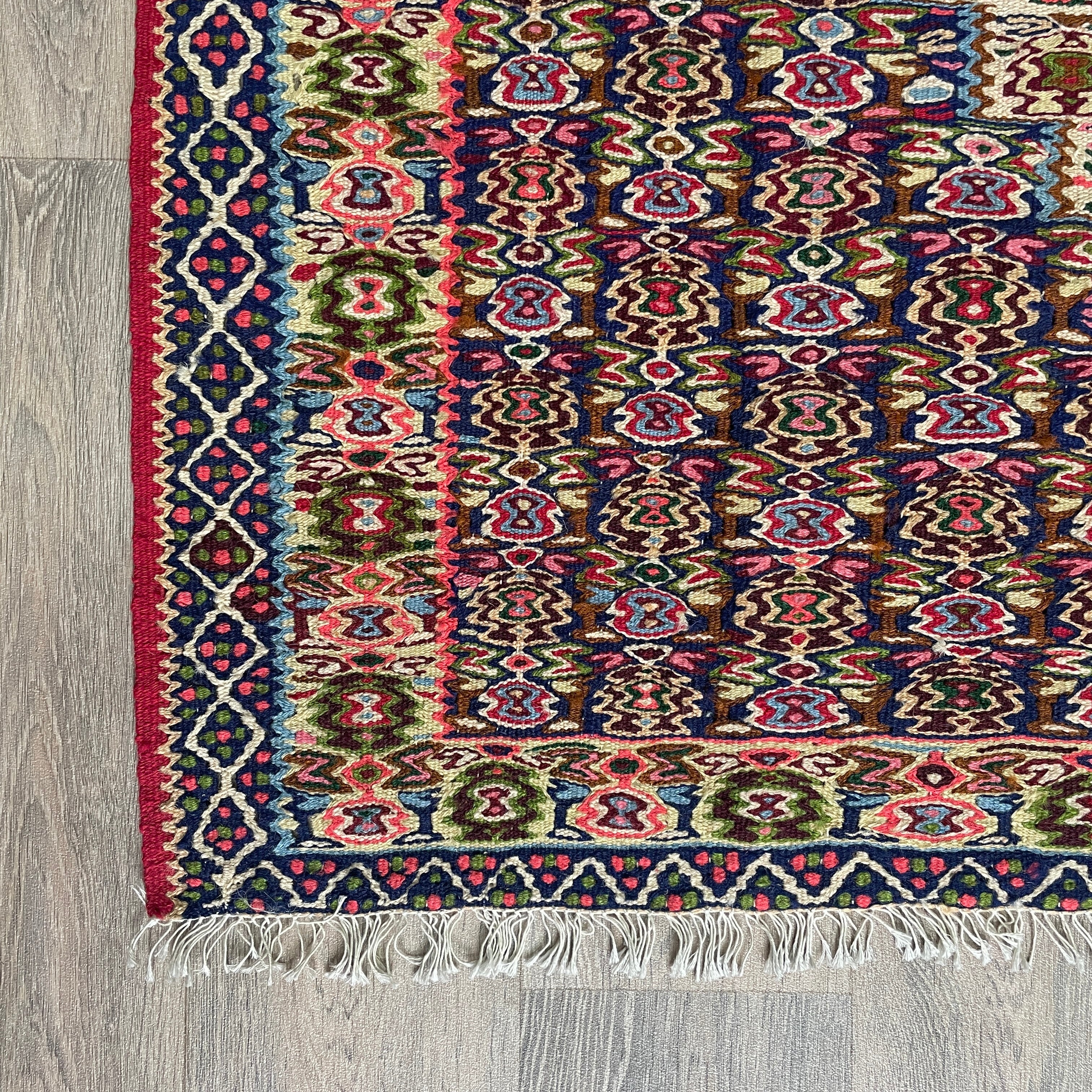 Persian Senneh Kilim Rug