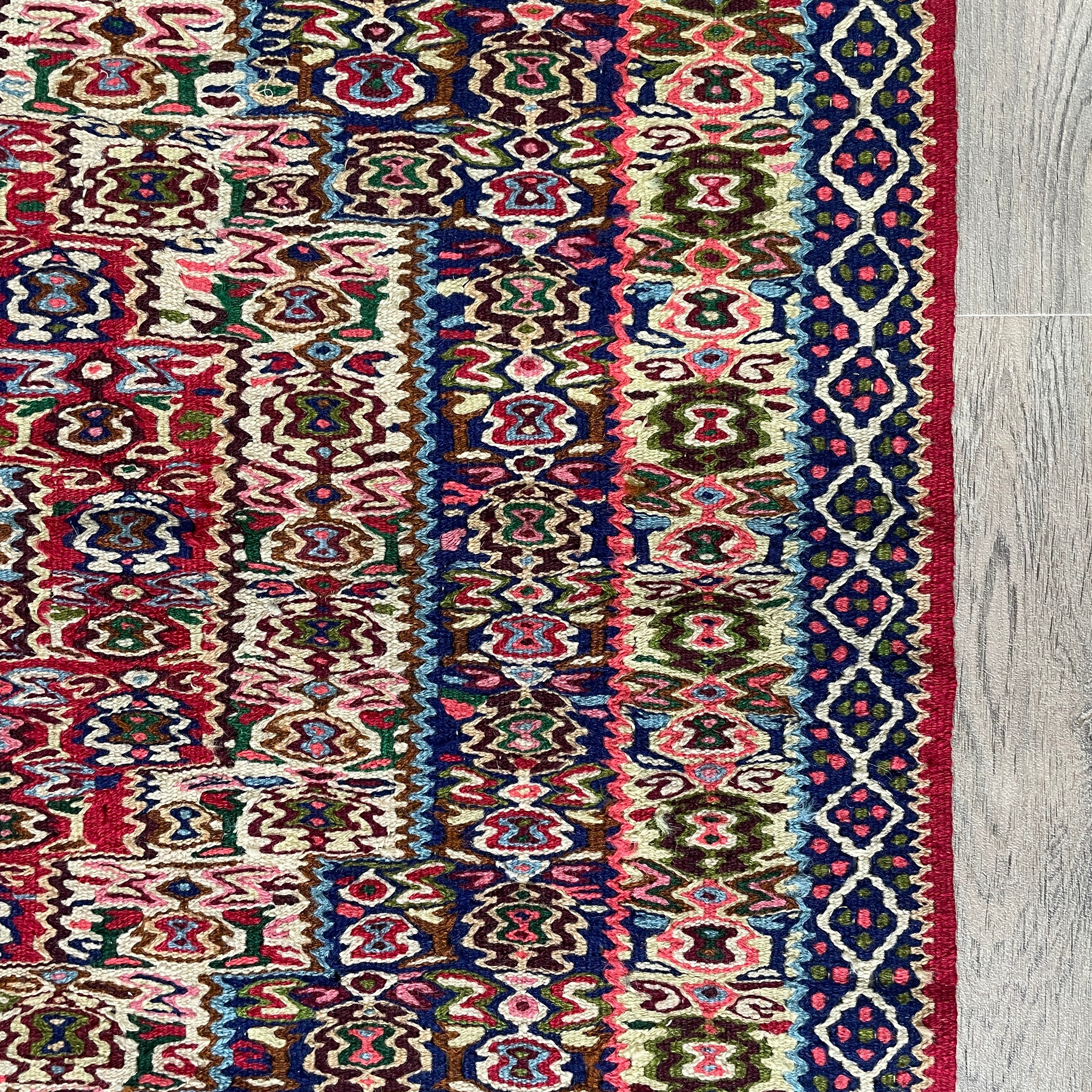 Persian Senneh Kilim Rug