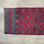 261 x 64 cm | Afghan Mushwani Runner - Khorasan Rugs