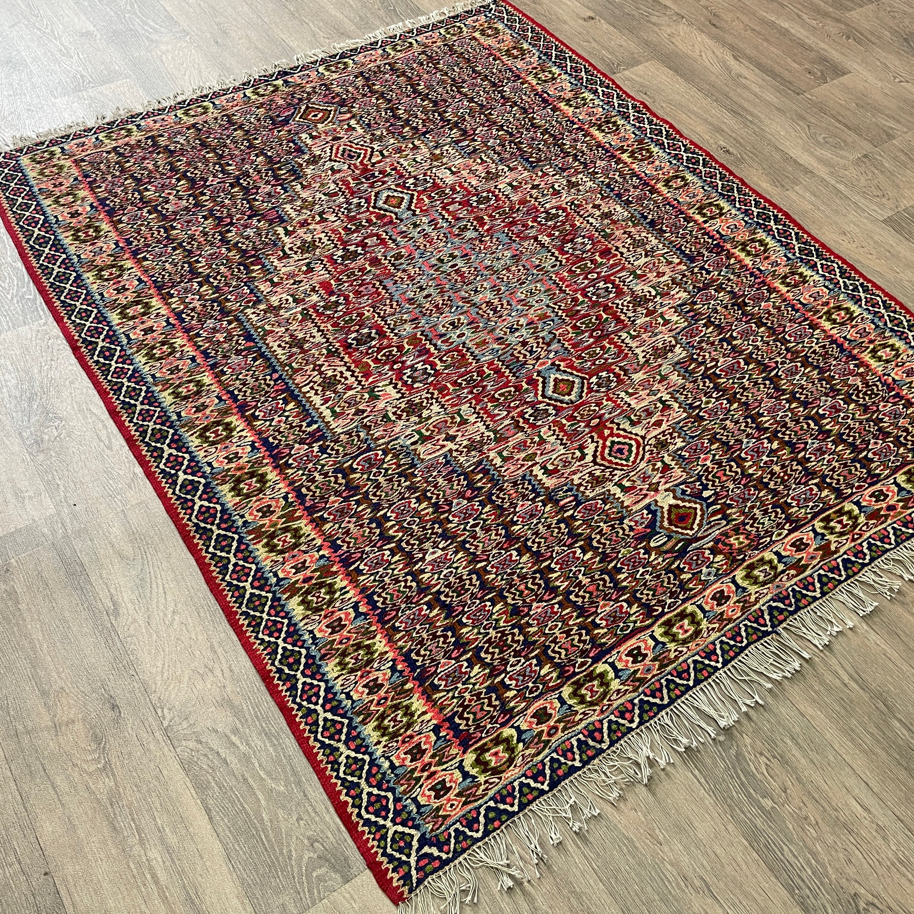 Persian Senneh Kilim Rug