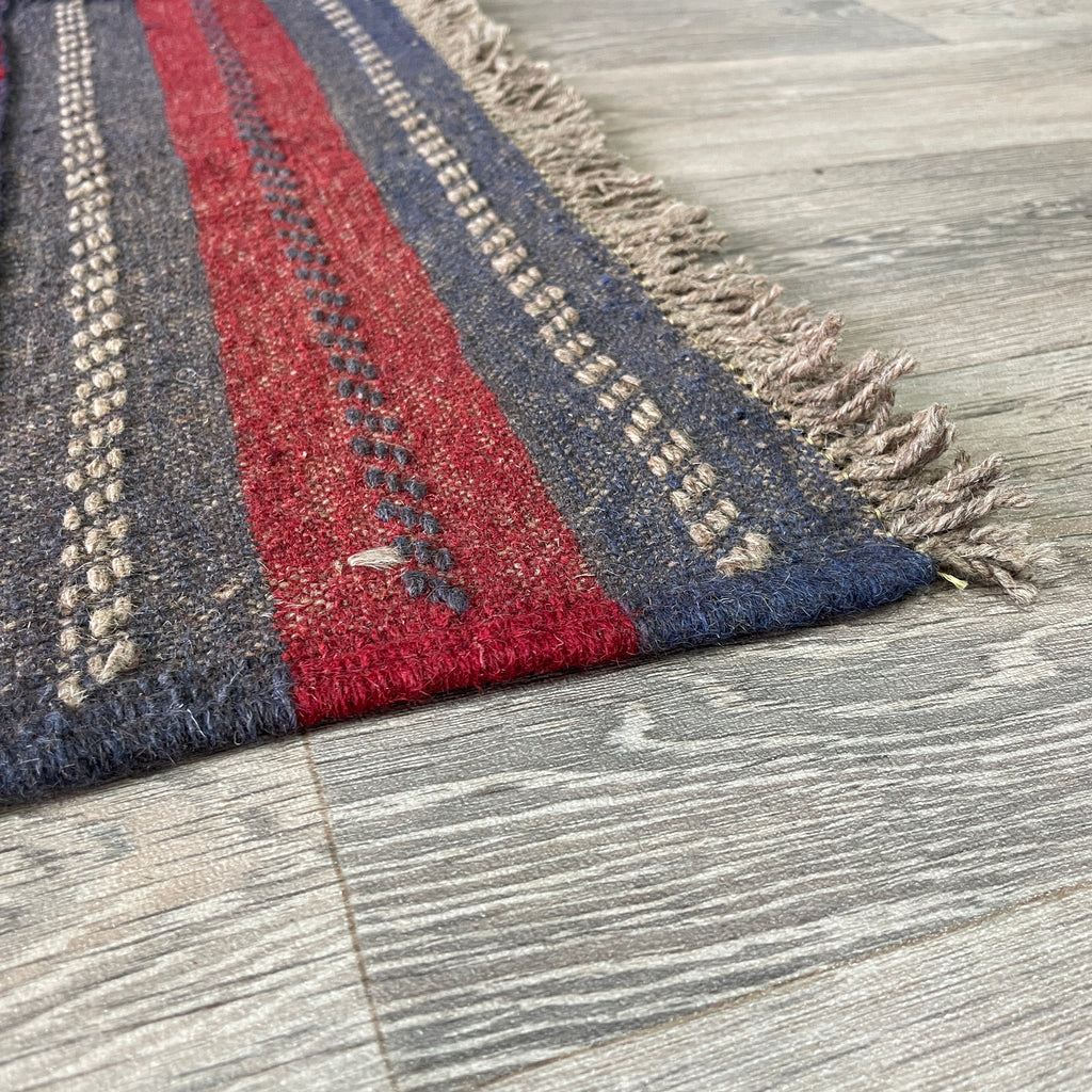 261 x 64 cm | Afghan Mushwani Runner - Khorasan Rugs