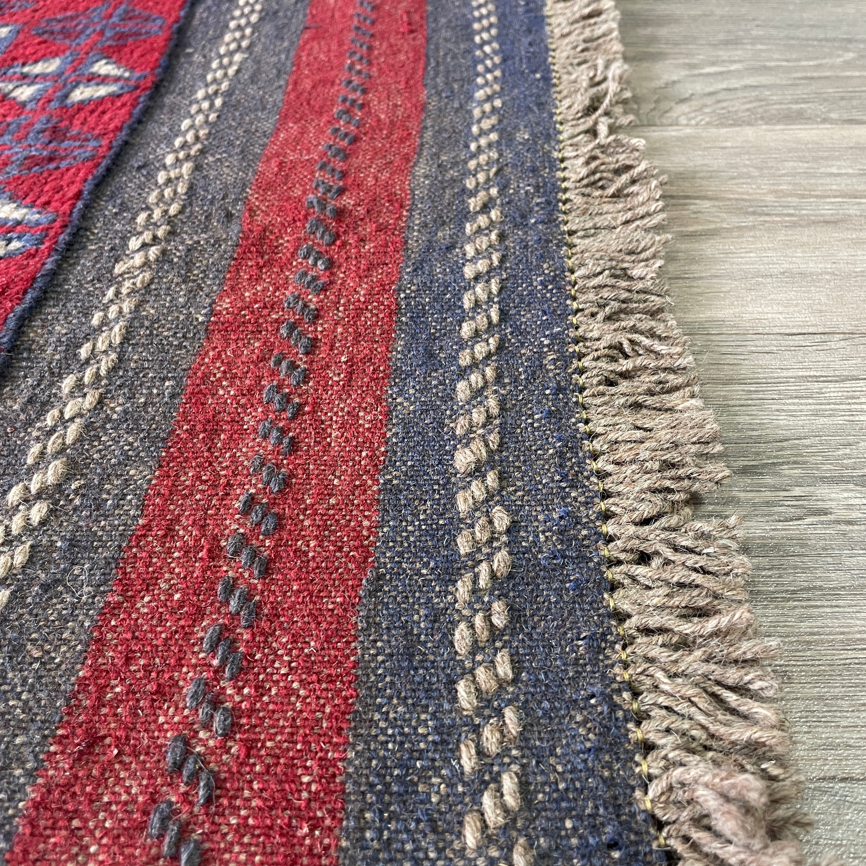 261 x 64 cm | Afghan Mushwani Runner - Khorasan Rugs