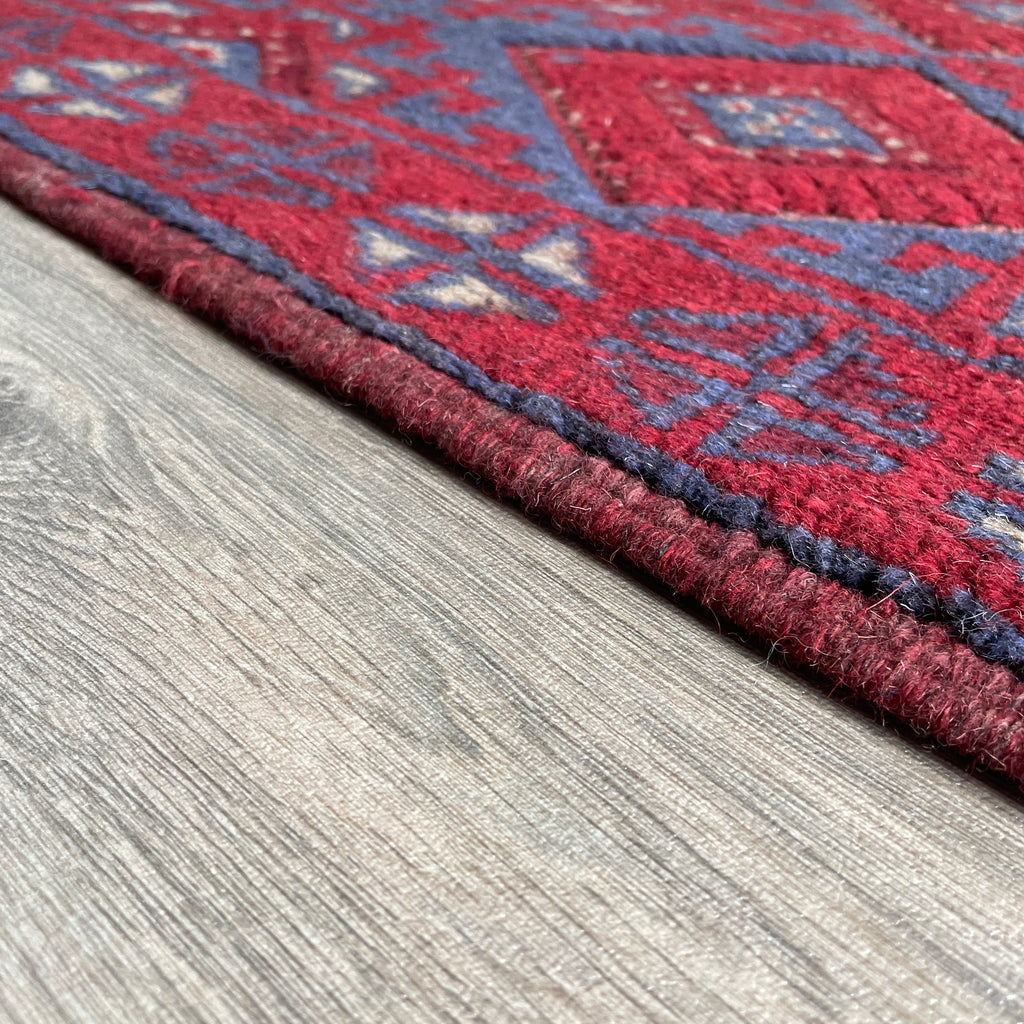 261 x 64 cm | Afghan Mushwani Runner - Khorasan Rugs
