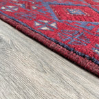 261 x 64 cm | Afghan Mushwani Runner - Khorasan Rugs