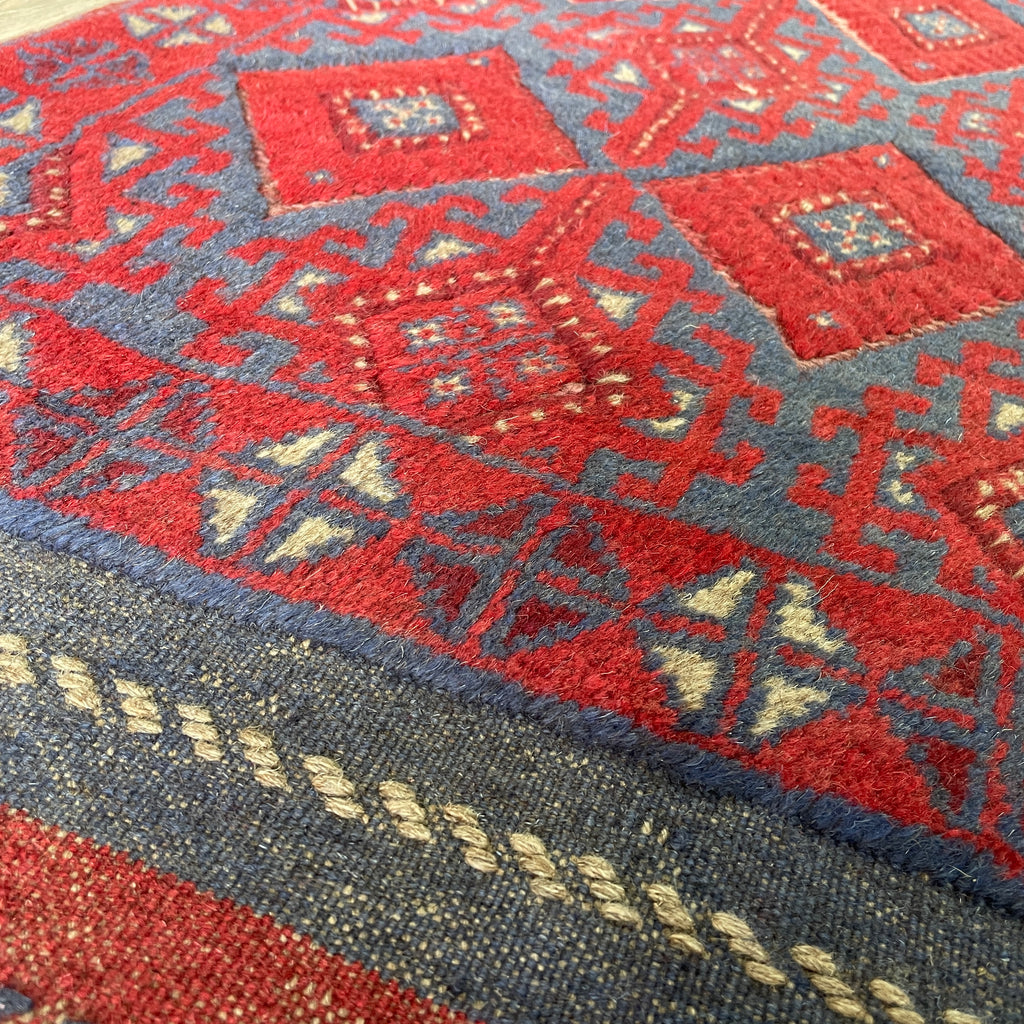 261 x 64 cm | Afghan Mushwani Runner - Khorasan Rugs