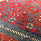 261 x 64 cm | Afghan Mushwani Runner - Khorasan Rugs
