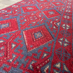 261 x 64 cm | Afghan Mushwani Runner - Khorasan Rugs