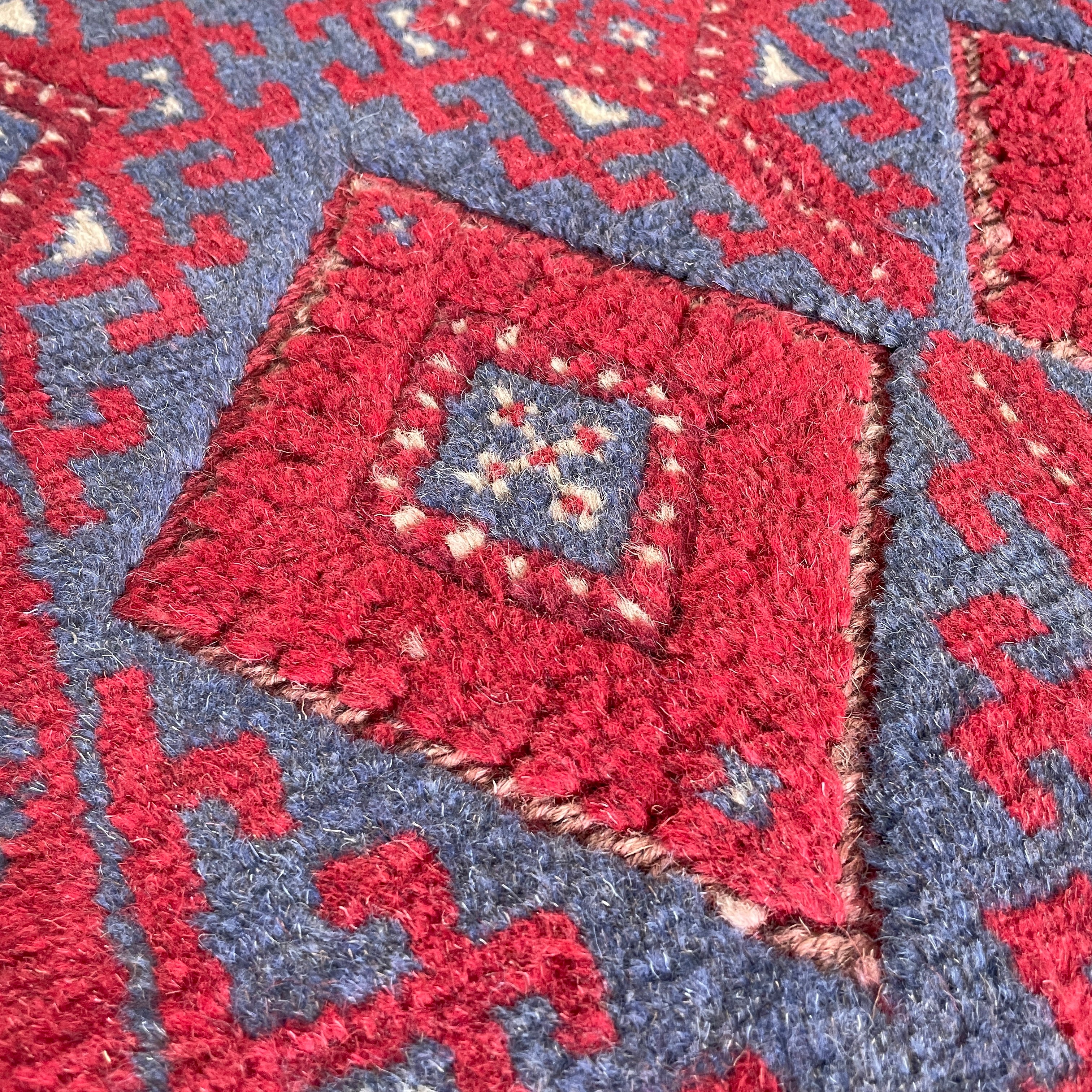 261 x 64 cm | Afghan Mushwani Runner - Khorasan Rugs