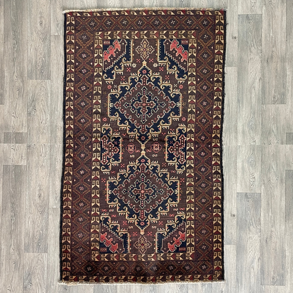 196 x 114 cm | Afghan Fine Baluch Rug - Khorasan Rugs