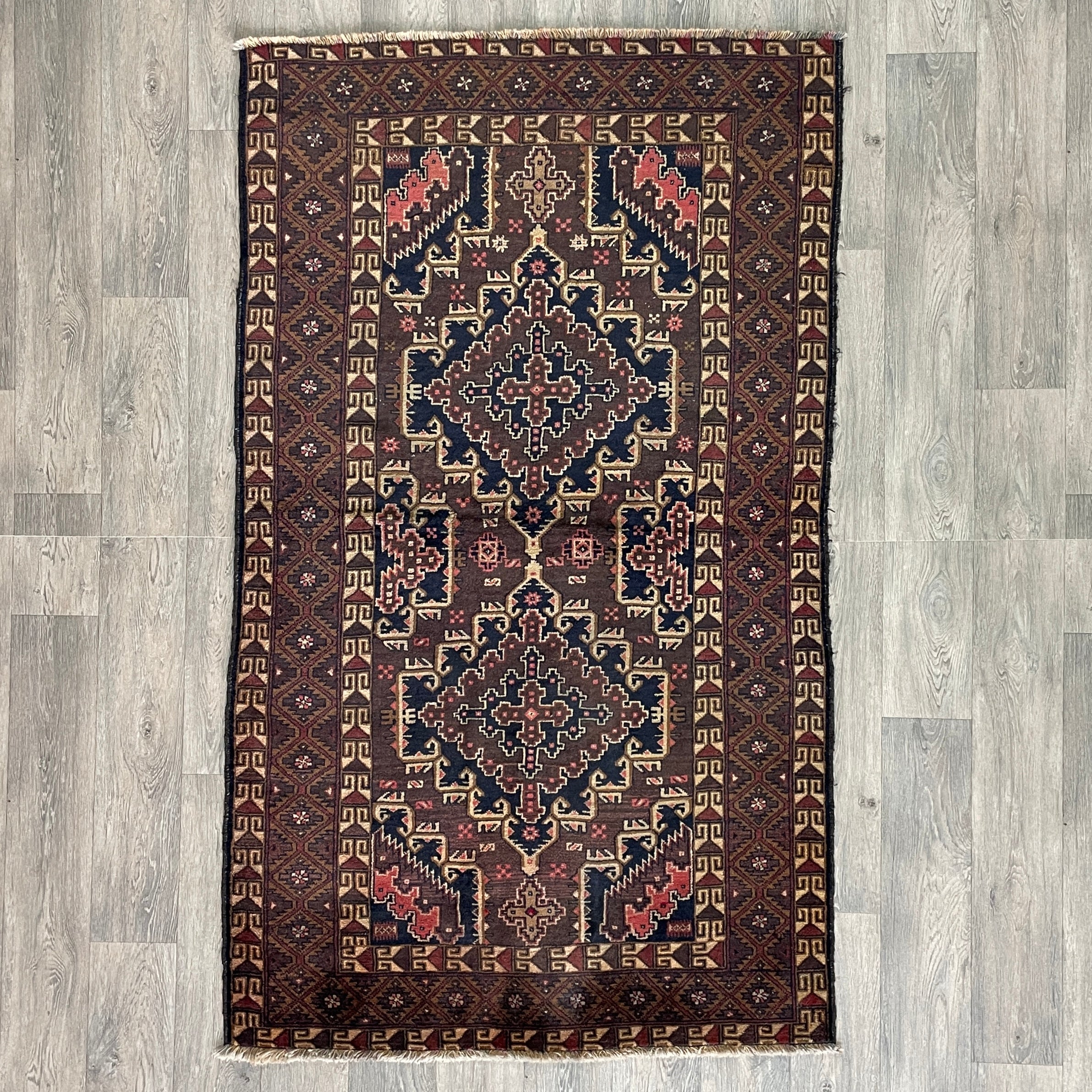 196 x 114 cm | Afghan Fine Baluch Rug - Khorasan Rugs