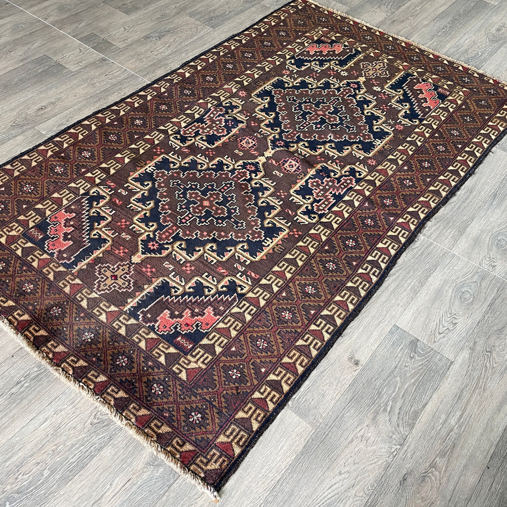 196 x 114 cm | Afghan Fine Baluch Rug - Khorasan Rugs