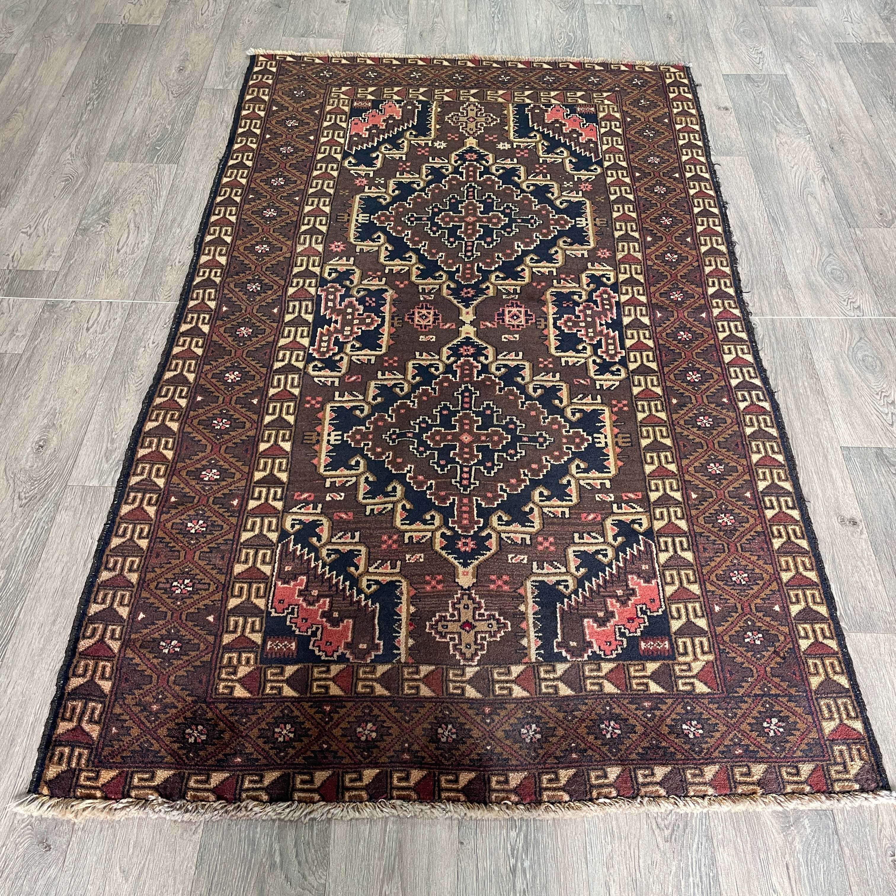 196 x 114 cm | Afghan Fine Baluch Rug - Khorasan Rugs
