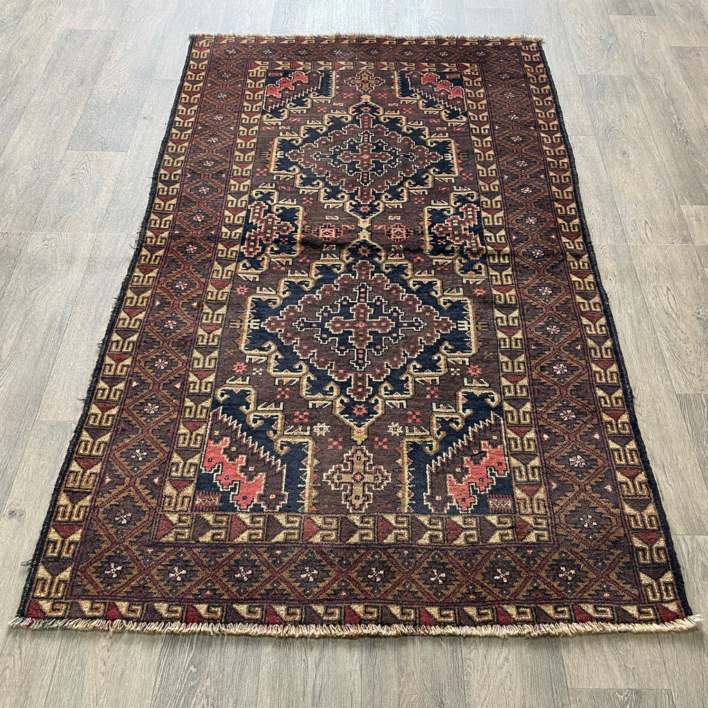 196 x 114 cm | Afghan Fine Baluch Rug - Khorasan Rugs