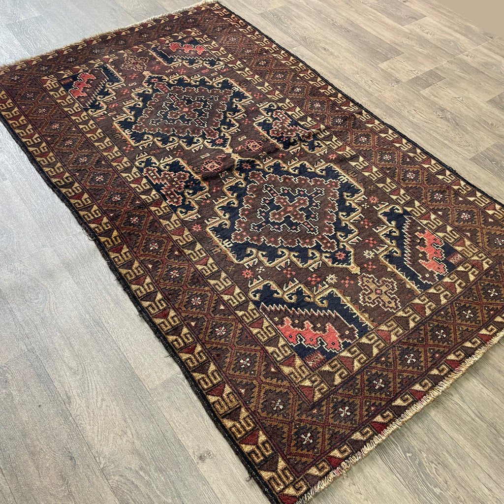 196 x 114 cm | Afghan Fine Baluch Rug - Khorasan Rugs