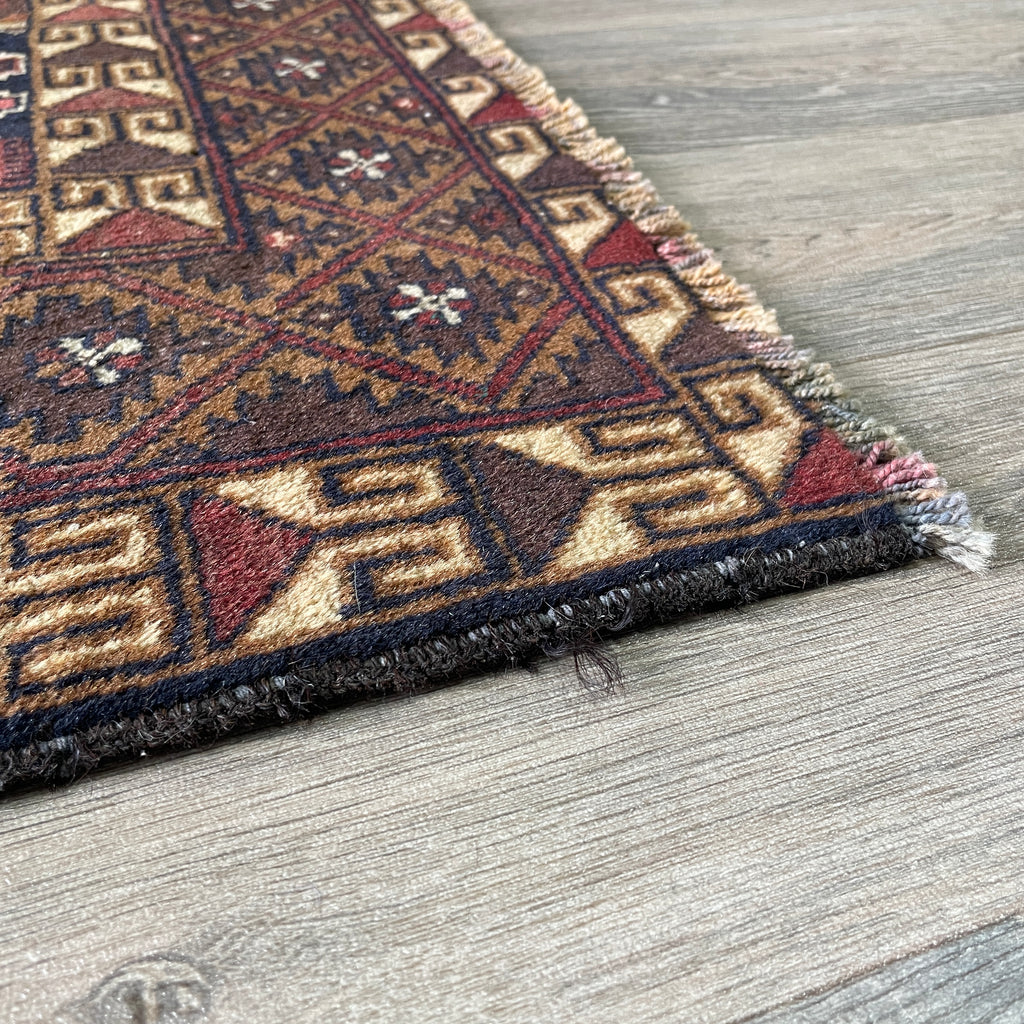 196 x 114 cm | Afghan Fine Baluch Rug - Khorasan Rugs