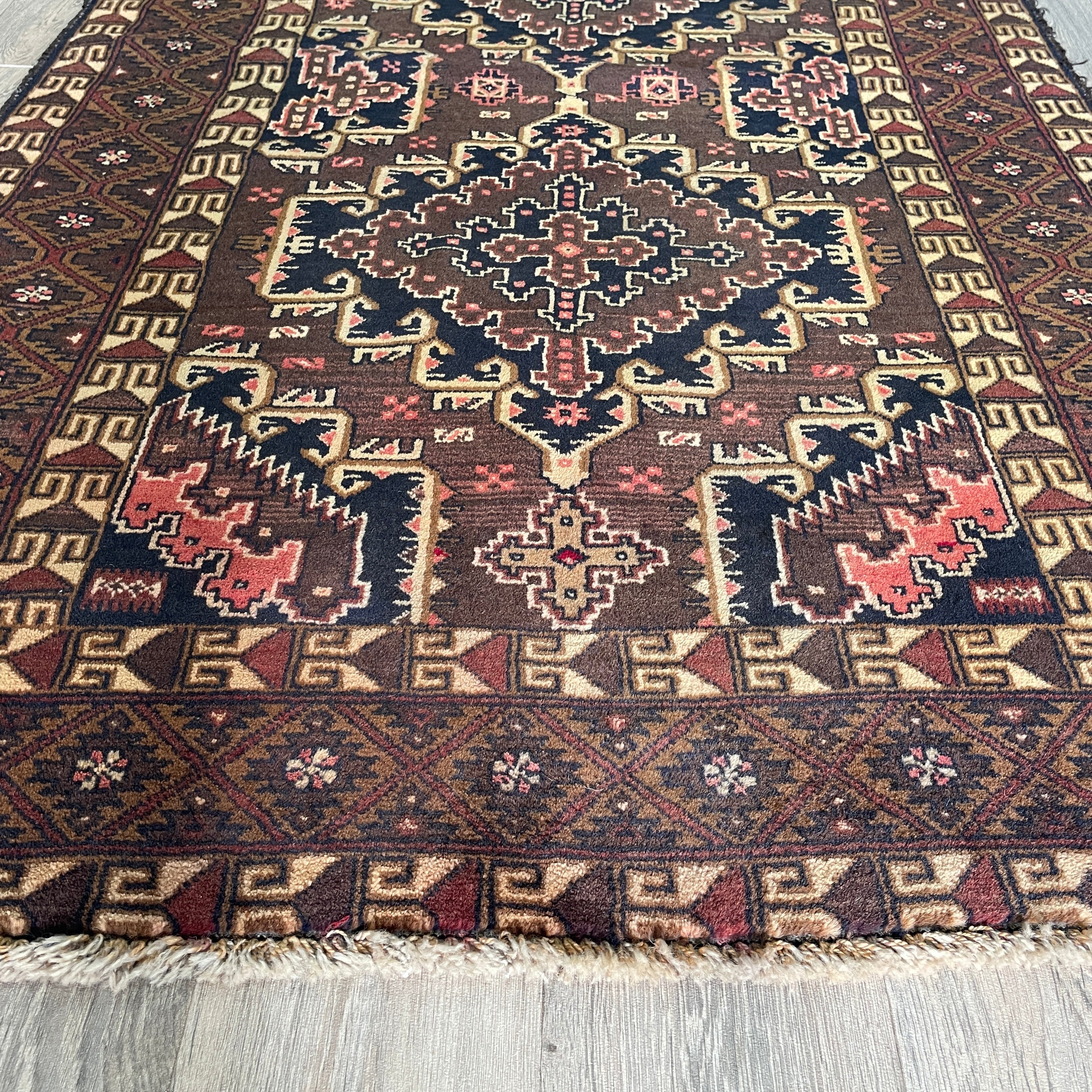 196 x 114 cm | Afghan Fine Baluch Rug - Khorasan Rugs
