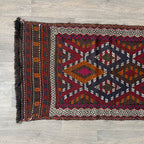 Afghan Soumak Kilim Runner