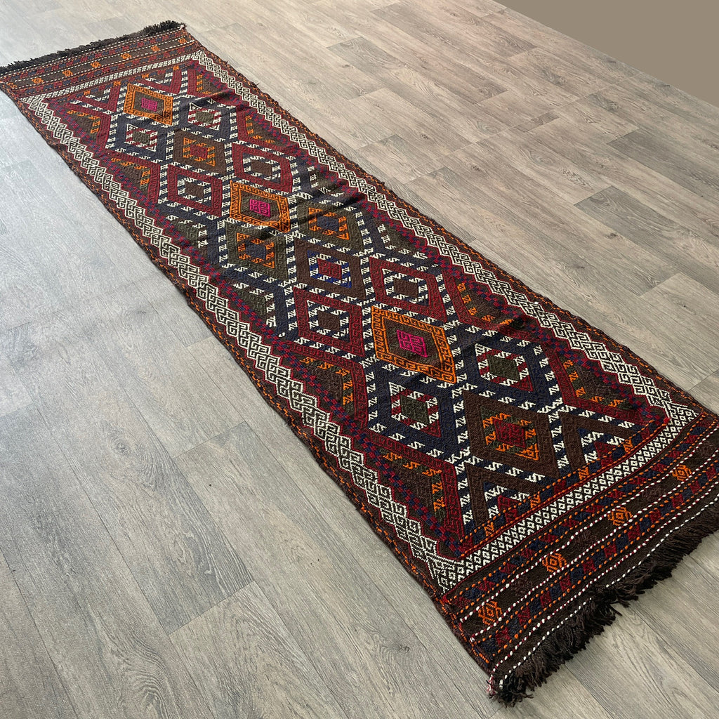 Afghan Soumak Kilim Runner