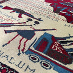 89 x 64 cm | Afghan Soviet War Rug - Khorasan Rugs